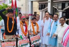 Photo of PDA साइकिल यात्रा का जिलाध्यक्ष तनवीर खान समेत सपाईयों ने किया जोरदार स्वागत