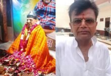 Photo of बाबा नीम करौली प्रतिमा की प्राण प्रतिष्ठा दादी रानी सती मंदिर छोटा चौक मे गूंज उठा जयकारों से धाम