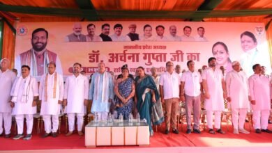 Photo of रेवाड़ी में भाजपा प्रदेश अध्यक्ष डॉ. अर्चना गुप्ता का भव्य अभिनंदन