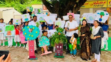 Photo of ऑल सेंट्स स्कूल में एक पेड़ मां के नाम अभियान के तहत आयोजित हुआ जागरूकता कार्यक्रम