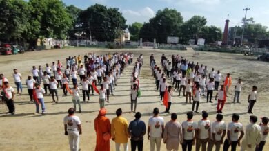 Photo of विहिप बजरंग दल द्वारा राष्ट्र गीत वंदे मातरम के 150 वर्ष पूर्ण होने पर “रन फ़ॉर बंदे मातरम” कार्यक्रम का आयोजन किया गया।