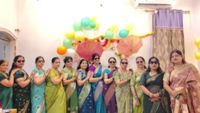 Photo of ओमर बैश्य समाज की ओर से तीज का उत्सव नगर के एक रेस्टोरेन्ट मे मनाया